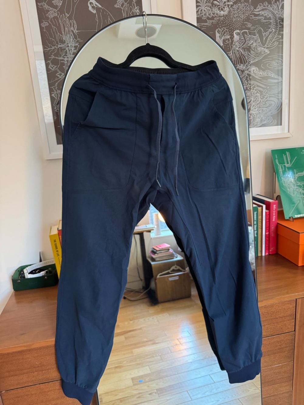 lululemon athletica Men's Navy Jogger Sweatpants